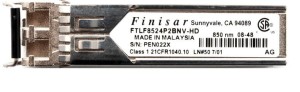 Finisar 4GB SW Fiber Optic FTLF8524P2BNV-HD