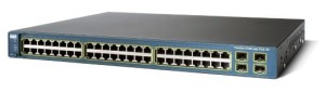 CISCO WS-C3560-48PS-S 48x10/100 POE + 4xSFP