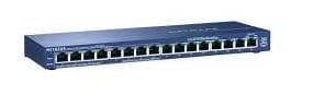 Netgear ProSafe 16 Port 10/100 Switch w/PoE FS116P
