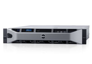 DELL R530 1x e5-2620v3 h730p 32GB DDR4 2x 500GB HDD idrac8 panel przedni