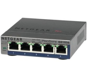 Switch NETGEAR ProSafe GS105E 5x100/1000Mbit