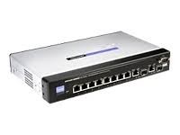 Switch Cisco SRW208MP, 8 x 10/100 Uchwyty montazowe