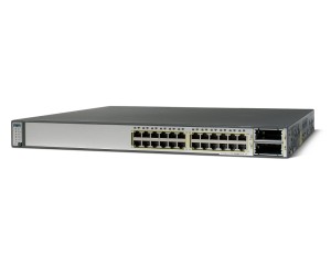 Switch WS-C3750E-24TD-S,  24x 10/100/1000 2x10GB
