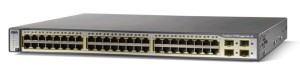 Switch CISCO WS-C3750G-48PS-S  48x10/100/1000 PoE + 4 SFP