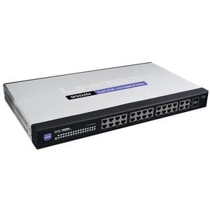SWITCH LINKSYS SPS224G4, 24X10/100 