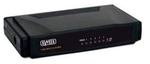 SWEEX SW005 5X 10/100 + ZASILACZ 