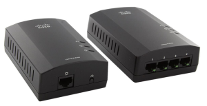 POWER LINE Linksys PLSK400- CISCO 4 port LAN KIT