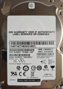 IBM/SEAGATE 10K 900GB 2,5 SAS ST9900805SS 9TH066-039