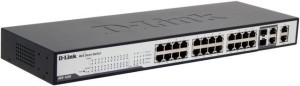 Swith D-Link DES-1228 24 x Ports 10/100Base-TX, uchwyty