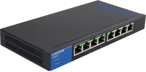 Switch LINKSYS LGS108P 8-Port Desktop Gigabit PoE 