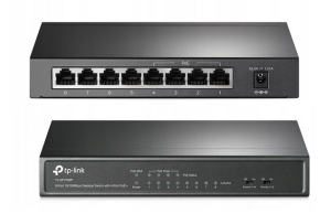 Switch TP-LINK TL-SF1008P ,  8 portów 10/100 Mb/s