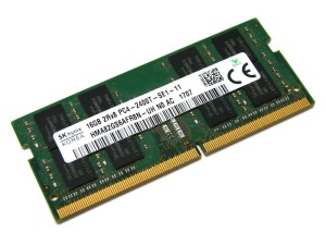 SK HYNIX 16GB 2RX8 PC4-2400T HMA82GS6AFR8N-UH 