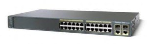 Cisco 2960 WS-C2960+24TC-L 24x10/100 2x combo SFP 