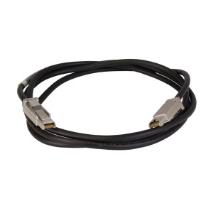 Nowy EMC 038-003-124 HSSDC2 To HSSDC 2 Meter Fiber Fibre Channel  2m