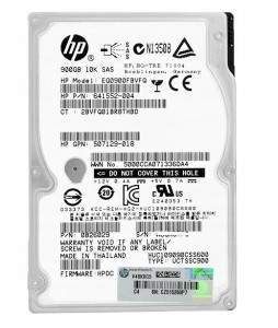 HP 900GB 2,5" SAS 10K 641552-004 EG0900FBVFQ