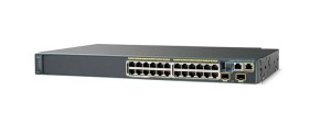 Cisco WS-C2960S-24PD-L  24x 1GE RJ45, PoE+ 370W uplink 2x 10G SFP+