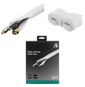 Deltaco hook and loop cable wrap ( owijka na kabel ) 1.8m