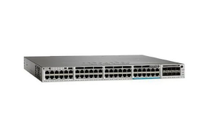 Cisco WS-C3850-48P-E, 48 x 10/100/1000, PoE uchwyty 