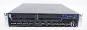 Switch JUNIPER EX4500, EX4500-40F-VC1-BF, 40x 1/10G SFP+, uchwyty przód