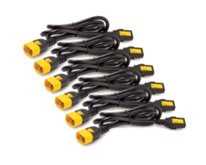 nowy Kabel zasilający  APC  (AP8702S-NA  ) C13 do C14  0,6m zestaw