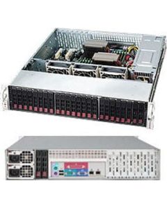 SUPERMICRO CSE-216 1 x e5-2450LV2 16gb ram 24 x 2,5"