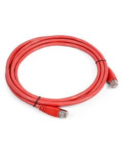 Dell Red CAT6 RJ45 Ethernet Cable,  4M dp/n:  0R1WGH