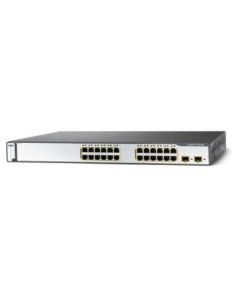 Cisco 3750 WS-C3750-24TS-S, 24x Ethernet 10/100