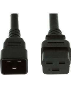 Kabel c19/c20, ok. 2,5m-  2.7m