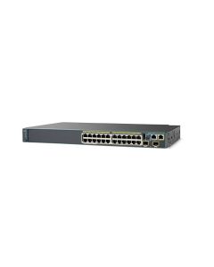 Cisco WS-C2960S-24PD-L  24x 1GE RJ45, PoE+ 370W uplink 2x 10G SFP+