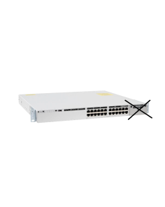 Cisco 9300 C9300-24T-E / 24x 1GbE / Network Essentials / 2x PSU / Brak zaślepki modułu