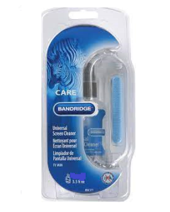 ZESTAW PŁYN DO CZYSZCZENIA EKRANÓW ŚCIERECZKA z microfibry Bandridge 200ml