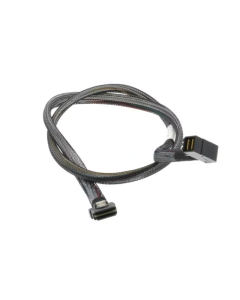 SUPERMICRO CBL-00127-01-A-R  MiniSAS HD Right Angle To MiniSAS Cable