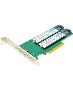 Adapter HPE PCIe 759505-001 759238-001 2x M.2 240GB SATA