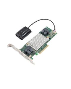 Adaptec ASR-81605ZQ 12G SAS 16-Port 1GB Cache PCIe x8 RAID Controller + Battery