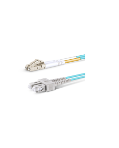 Nowy FS Fiber Patch Cable LC - SC 1M  OM3 50/125 2.0MM OM3LCSCDX