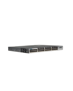 Cisco Catalyst WS-C3750X-48P-L / 48x GbE PoE+ / Moduł C3KX-NM-10G (2x 10G SFP+) / LAN Base / 2x PSU / Uchwyty