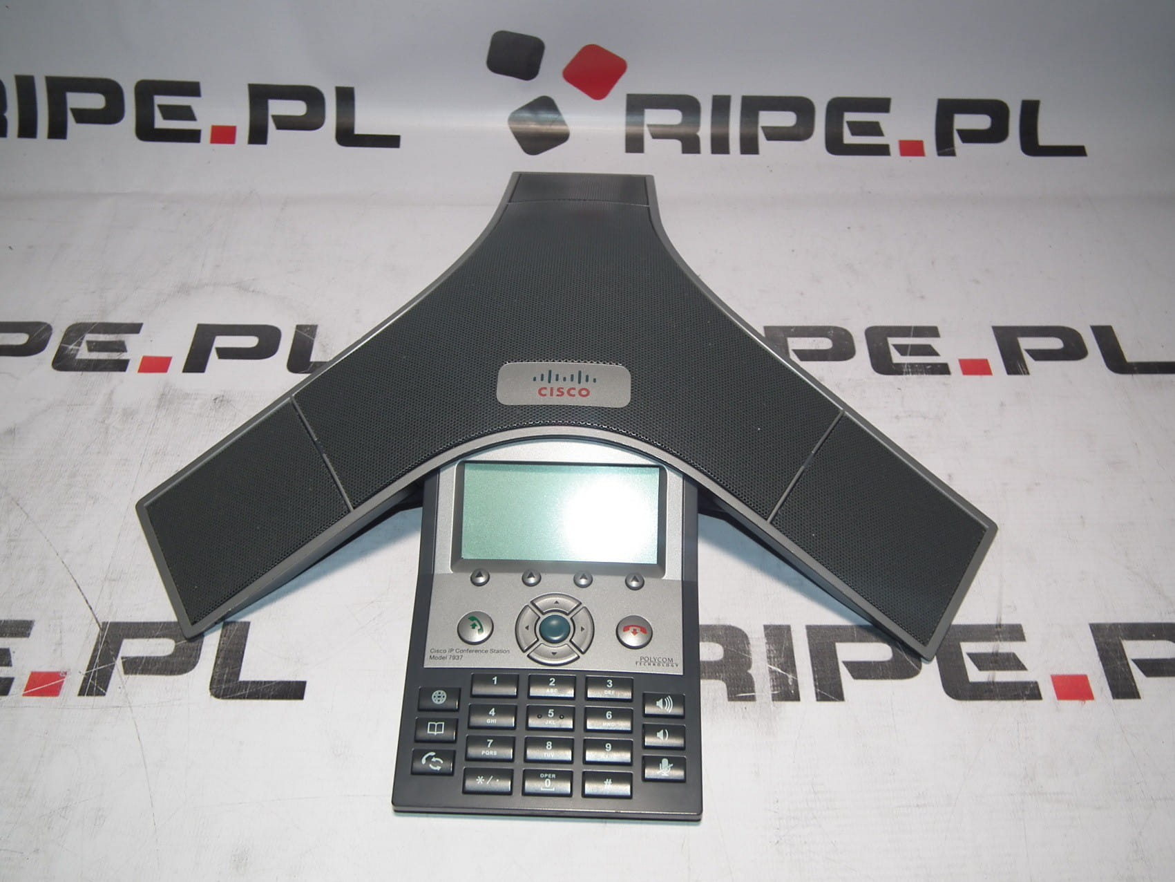 telefon konferencyjny Polycom Cisco 7937 VoIP RIPE.pl Poleasingowe ...